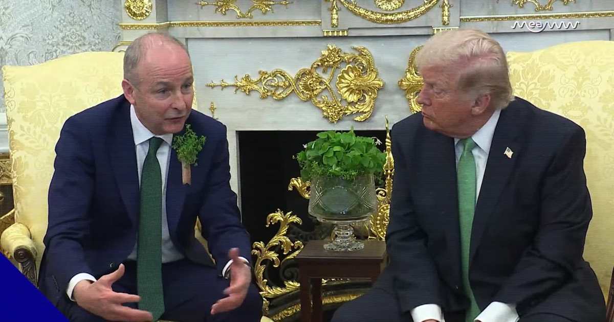“Can we get peace?”: Irish Prime Minister Martin Asks Trump on Iran War