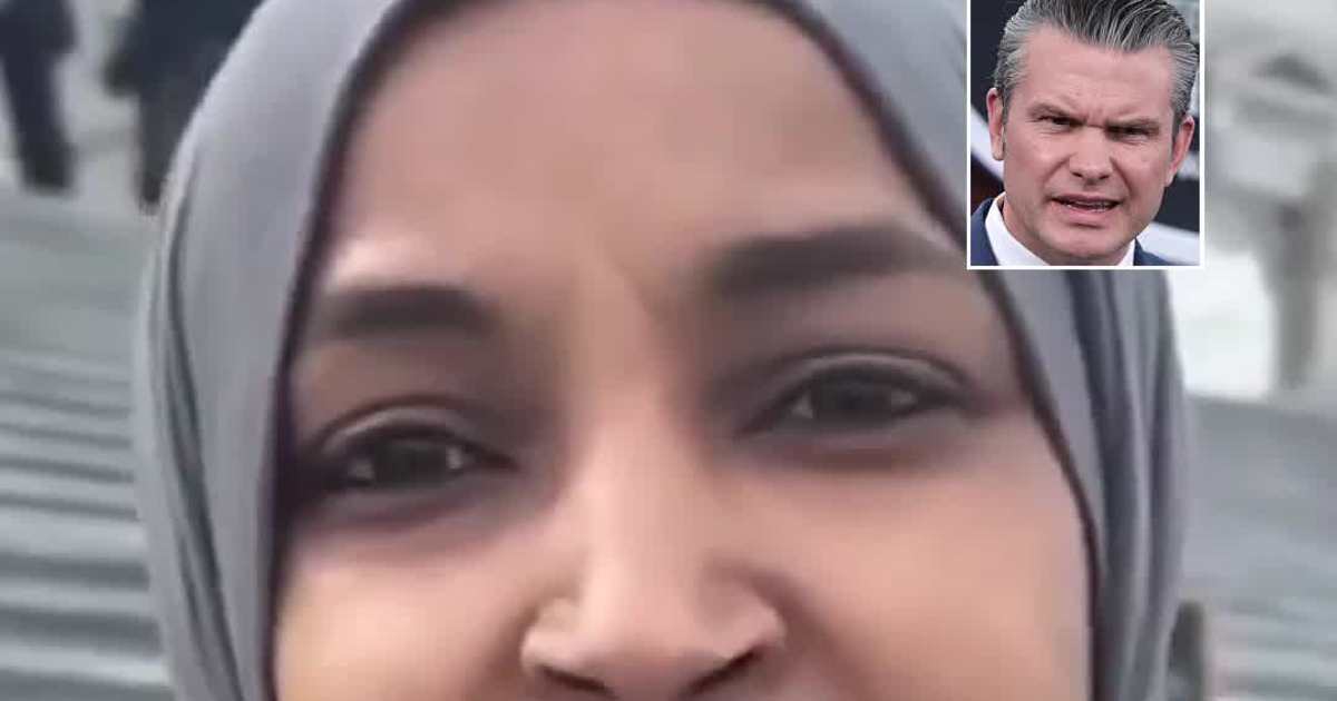 Rep. Ilhan Omar Calls Pete Hegseth ‘An Embarrassment,’ Urges He Be Replaced