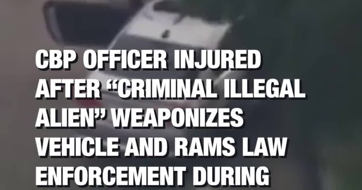 CBP Officer Injured After “Criminal Illegal Alien” Weaponizes Vehicle and Rams Law Enforcement During Immigration Raid in Compton, California