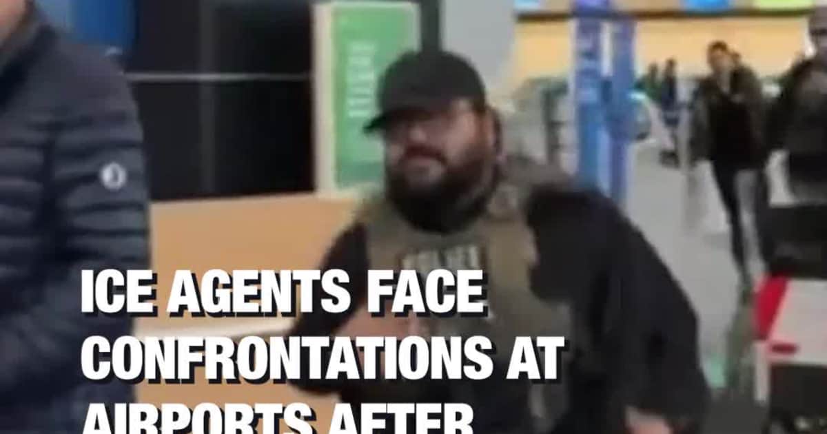 ICE Agents Face Confrontations at Airports After Deployment Amid TSA Delays