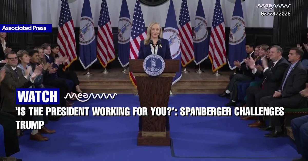 Democratic Rebuttal: Spanberger Says Families Still Struggling Under Trump