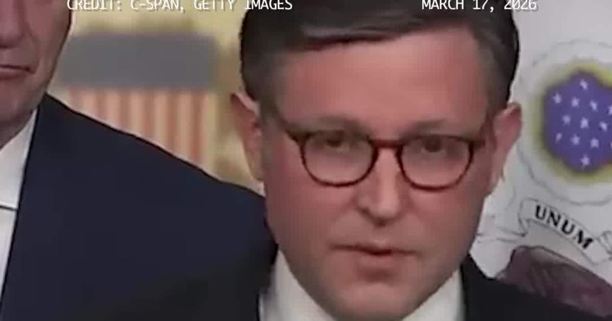 Speaker Johnson on Joe Kent Resignation: “Not Sure Where He’s Getting His Information” on Iran, Says “Iran was Outpacing” US & Allies