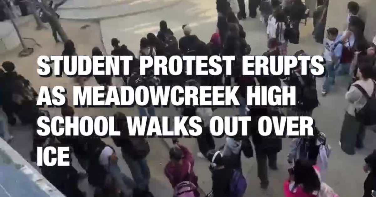 Student Protest Erupts as Meadowcreek High School Walks Out Over ICE