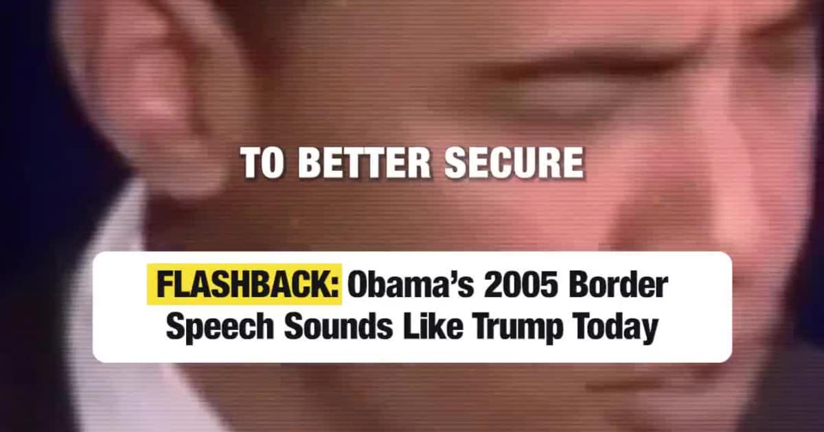 Before “Fascist Rhetoric,” Democrats Sounded Just Like This on Immigration